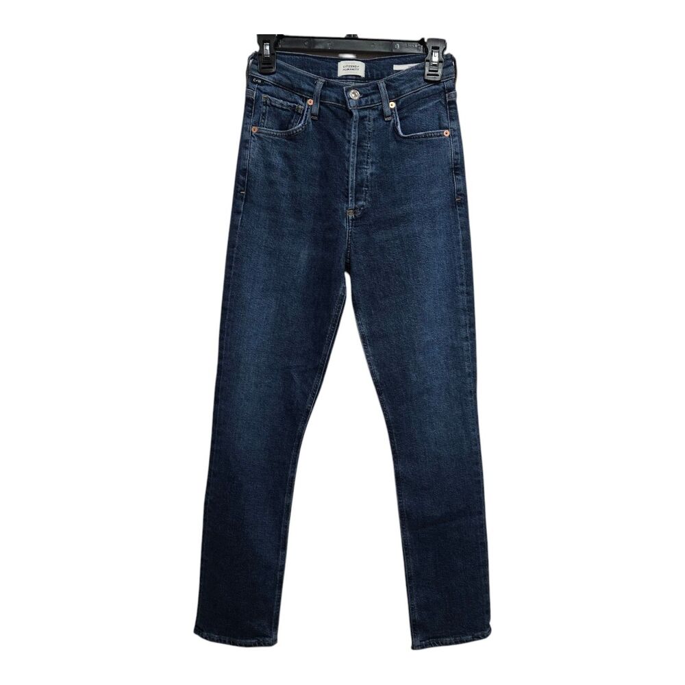 Citizens Of Humanity Jeans Charlotte Straight Leg Size 24 Medium Wash NEW